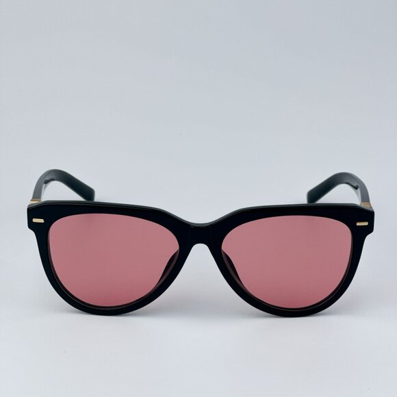 Miu Miu MU12ZS 16K1D0 BRAND NEW Sunglasses Black Red Phantos Unisex